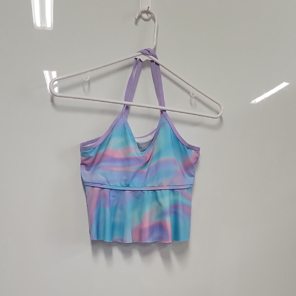Lands End Tankini Top Size 16